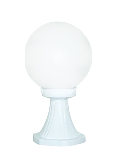 Set Üstü Glop - Bahçe Duvar Armatürü - Beyaz