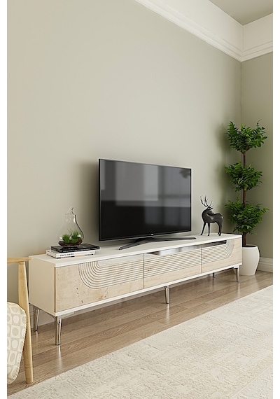 Tsa1805bts - Meyra Tsa180 Tv Stand, Tv Sehpası Ve Tv Ünitesi Beyaz-traverten-sılver 180cm Çok Renkli Tsa1805bts - Meyra Tsa180 Tv Stand, Tv Sehpası Ve Tv Ünitesi Beyaz-traverten-sılver 180cm Çok Renkli