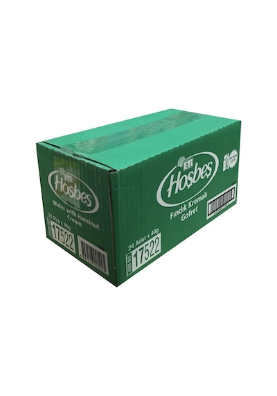 Eti Hoşbeş Fındık Kremalı Gofret  24 x 40 G