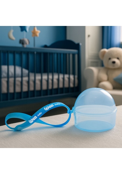Wee Baby Emzik Saklama Kutusu Mavi