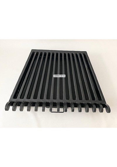 Döküm Izgara Şömine Izgarası 70 Cm X 46 Cm.X 46 Cm 15 Li Izgara Çekmeceli