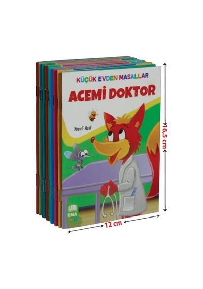Küçük Evden Masallar Serisi (10 Kitap. 1. Ve 2. Sınıflar İçin)- S