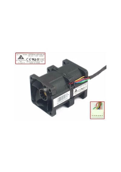 Delta DC12V 1.82A 40x40x56MM bilgisayar sunucu soğutma fanı