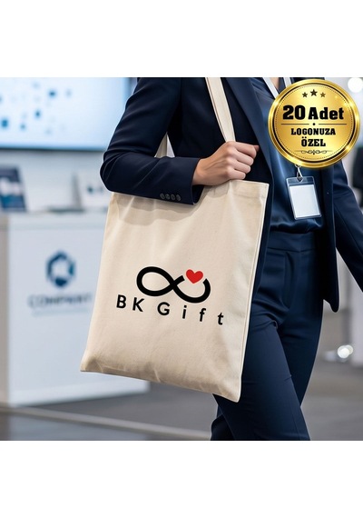 Logonuza Özel 20 Adet Uzun Kulp Ham Bez Çanta 30x35 Cm - Promosyon Logo Baskılı Ham Bez Çanta Ham Renk