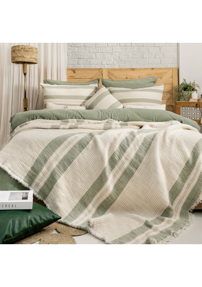 Schafer Home Enza Çeyiz Seti 8 Parça-yeşil Yeşil