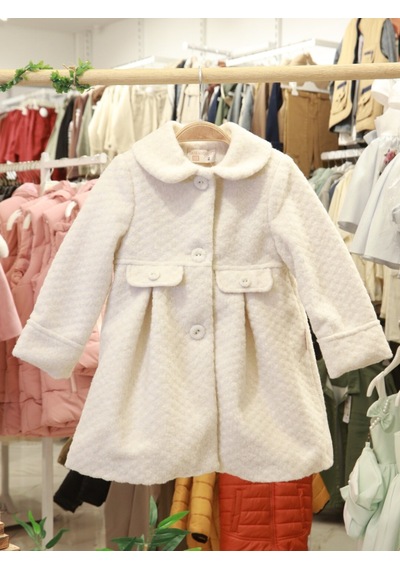 Xo Kids Kız Çocuk Kaban 1-5 Yaş 1055 Ekru
