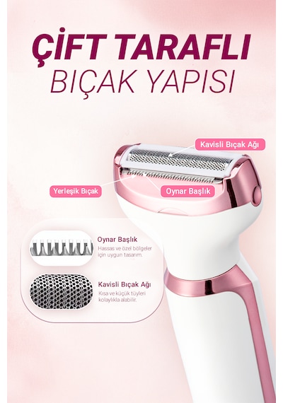 Veryfit RF-3028 4'ü 1 Arada Epilasyon Aleti