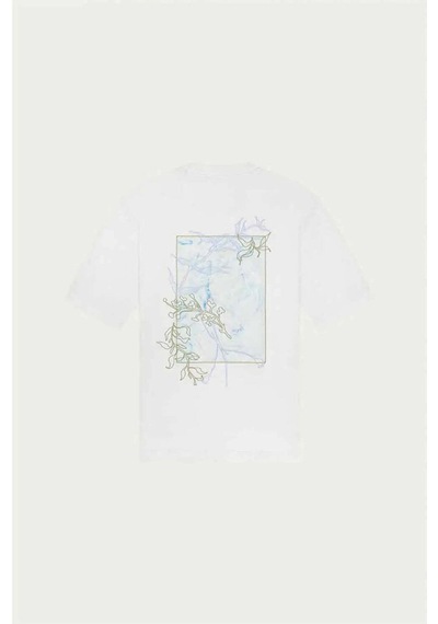 Ampere August Interlock T - Shirt - %100 Organik Pamuklu, Rahat Kesim Ve Şık Logo Nakışlı Beyaz Ampere August Interlock T - Shirt - %100 Organik Pamuklu, Rahat Kesim Ve Şık Logo Nakışlı Beyaz