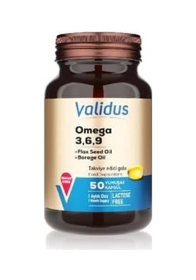 Validus Omega 3-6-9 50 Softgel Diğer