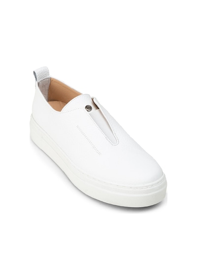 Deery Kadın Hakiki Deri Beyaz Sneaker Ayakkabı - R2233zbyzc01