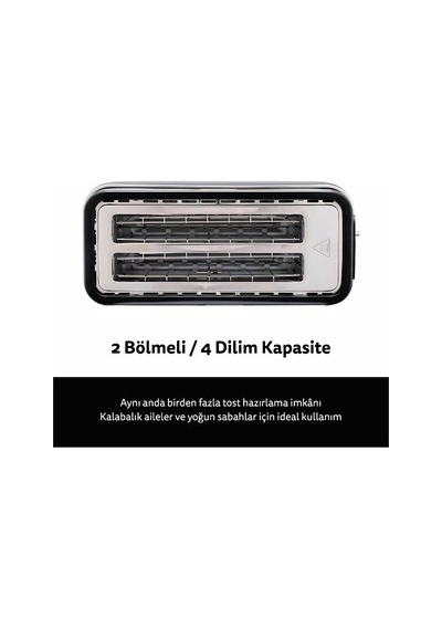 Morphy Richards Signature 850 W 2 Bölmeli Ekmek Kızartma Makinesi