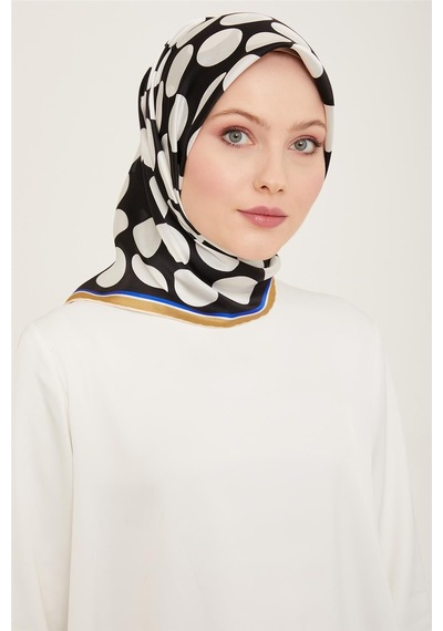 Armine Sura İpek Eşarp 24ya9156 09 - Desenli