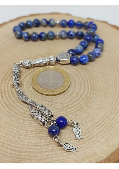 Yasamtohumu Lapis Taşı 33lük Tesbih 6mm 1920 Çok Renkli