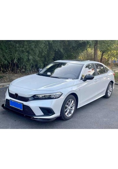 Honda (Plastik)  Civic FE 2022 3 Parça Ön Lip