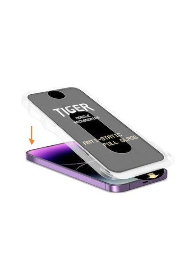 Apple Uyumlu   iPhone 14 Pro Max Kolay Uygulama Aparatlı 5d Magic Box Hayalet Privacy Cam Ekran Koruyucu