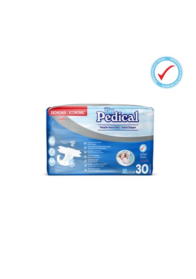 Dr. Pedical - Belbantlı Hasta Bezi Medium Beden 30'lu M