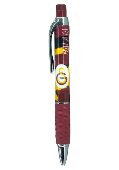 Galatasaray Orijinal Uçlu Kalem, Özel Ahşap Kutulu Kırmızı - Sarı