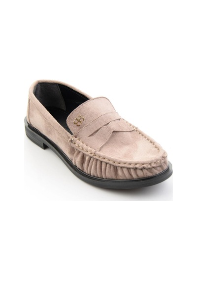 Vizon Kadın Loafer Ayakkabı K01503728372