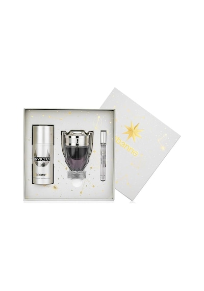 Rabanne Invictus Edt 100 Ml + Edt 10 Ml + 150 Ml Deospray Erkek Parfüm Seti Odunsu