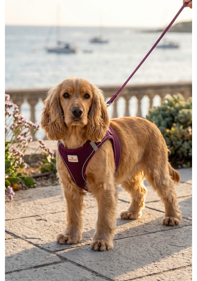 Kediler Ve Köpekler İçin Rahat, Dayanıklı Göğüs Tasması Xl Mor