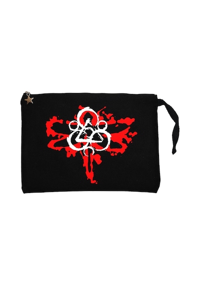 Coheed and Cambria Butterfly Logo Astarlı Cüzdan / El Çantası Siyah