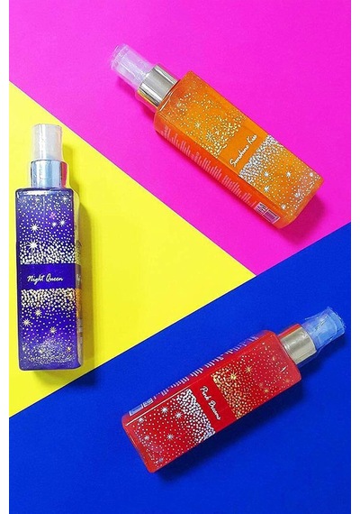 Kozmetik Imm212.267 Night Queen Diamond Shimmer Mist Vücut Spreyi Silver