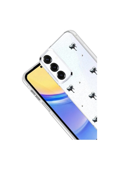 Samsung Galaxy Uyumlu, S25 Plus Fiyonk Desenli Kapak - Desen 1