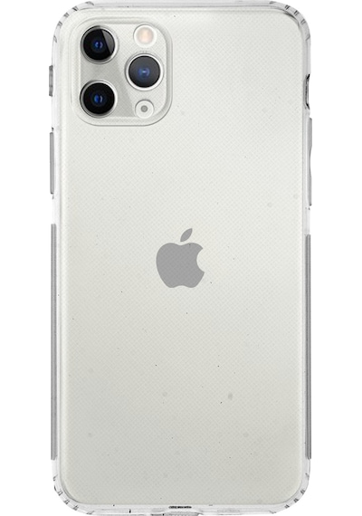Apple Uyumlu iPhone 11 Pro Kılıf Kamera Korumalı Tıpalı Şeffaf Silikon Kapak