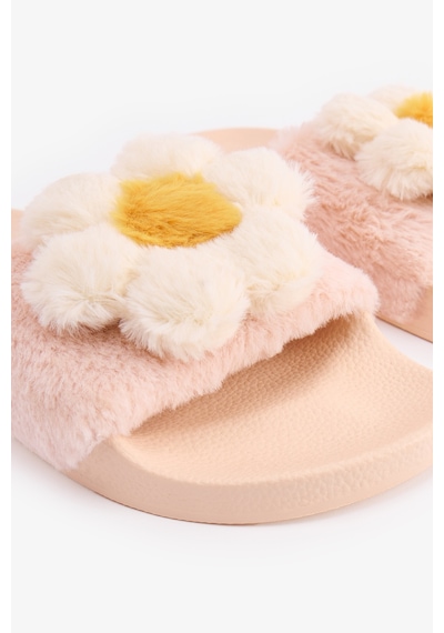 Penti Açık Pembe Daisy Dream Çiçekli Terlik Soft Pınk