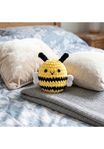 Arı Amigurumi Tığ Kiti Örgü Seti Diğer