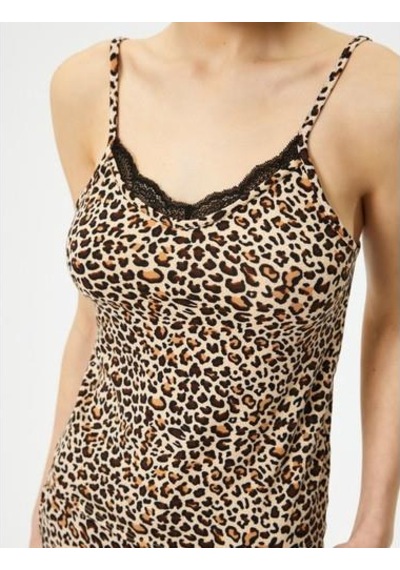 Koton Tanktops-leopar Desenli