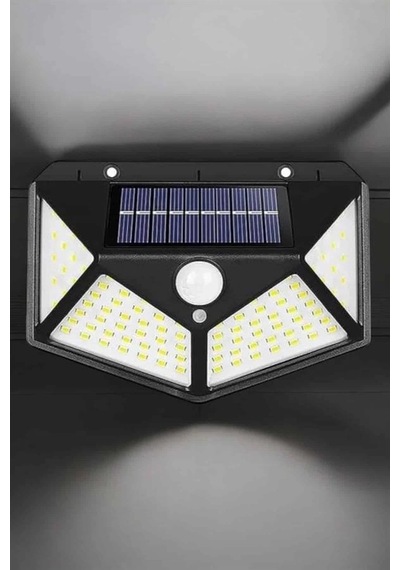 Mey İthalat Güneş Enerjili Bahçe Aydınlatma Lambası Solar 100 Led Lamba 97532621