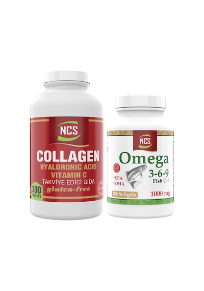 Collagen Hyaluronic Acid 300 Tablet Omega 3-6-9-200 Kapsül