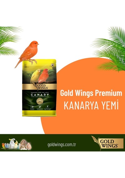 Gold Wings Premium Kanarya Yemi, 1 Kg 0.75 LT - 2.5 LT - 12 KG