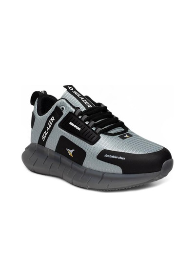 Celira Slz Gri Siyah Erkek Sneaker Spor Ayakkabı Çok Renkli