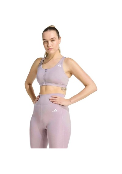 Adidas Ka4746 Opt Ess Zip Ms Kadın Sporcu Sütyeni Çok Renkli
