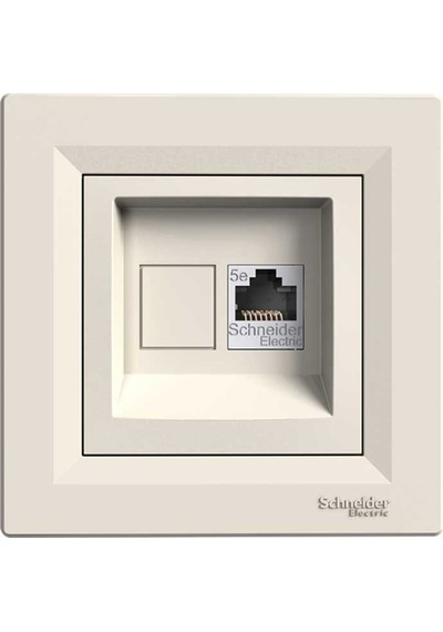 Asfora Krem Rj45 Data Priz N11.19