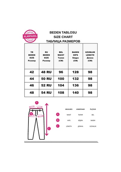 Motivation Büyük Beden Çizgili Lastikli Yüksek Bel Bağcıklı Cepli Kadın Pantolon Haki