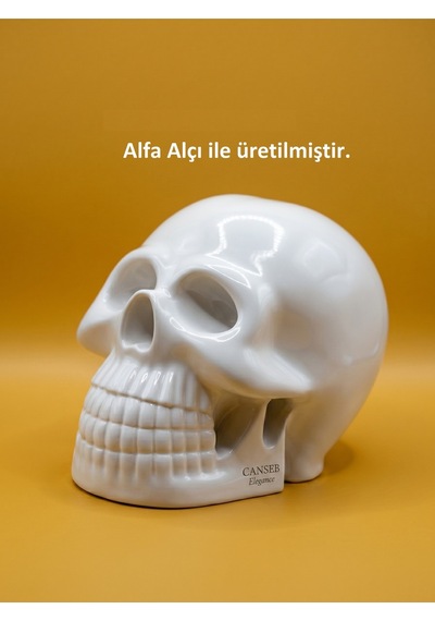 10cm Kuru Kafa Heykeli - Dekoratif Obje Biblo 31720742