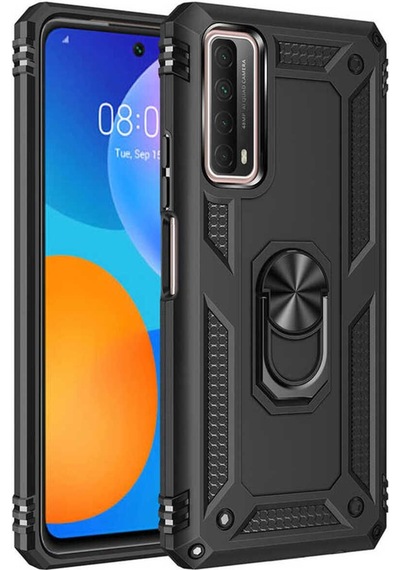 Huawei P Smart 2021 Kılıf Zore Vega Kapak Gri