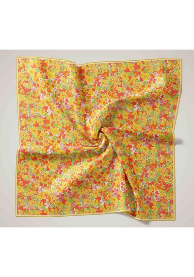 Silk Home Soft Eşarp 73081-36 Taş, Yeşil, Sarı, Turuncu, Pembe
