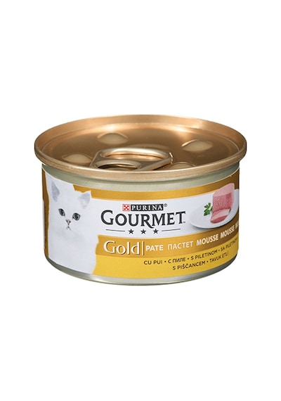 Gourmet Kıyılmış Tavuklu Yetişkin Kedi Konserve 85 Gr