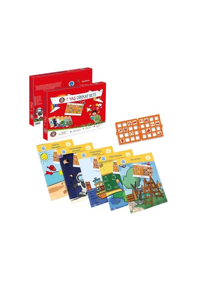 7 Yaş Dikkat/Etkinlik Eko Paket