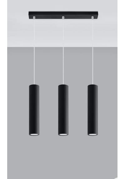 Mylights Modern Spor Led Avize Üçlü Masa Sütü Led Sarkıt 60 Cm K