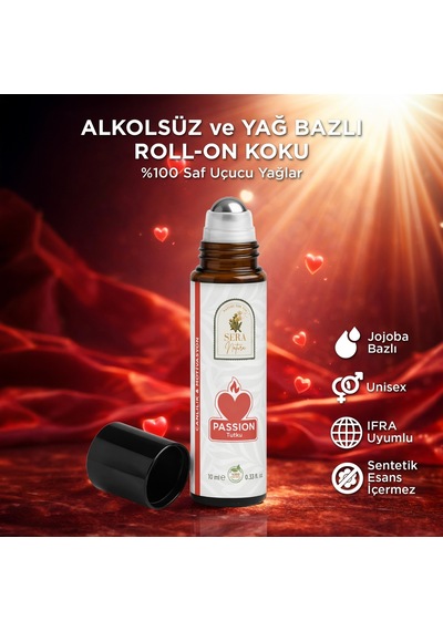 Sera Natura Passion Tutku Yağ Bazlı Parfüm Roll-On 10 ML