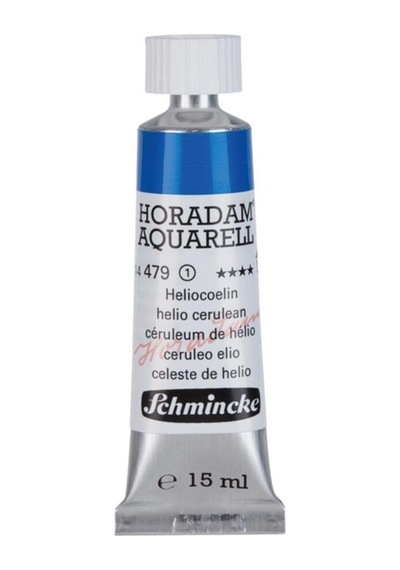 Schmincke : Horadam Aquarell Artist Sulu Boya : 15 Ml Tüp : Seri 1 479 Helio Cerulean