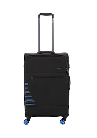 Baggaj V2412 Super Lıght Valiz Gri Set Siyah