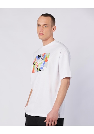 Kappa Tarsty Tee Erkek Beyaz Comfort Tişört