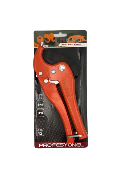 Pprc Boru Makası 42 Mm Çap Kapasitesi Pvc, Ppr, Pe, Pex, Abs Boru Ve Hortum Kesici