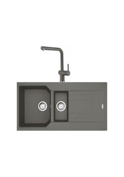 Franke Urban Ubg 651-100 Stone Grey Granit Evye Active Plus Doccia 2.0 Batarya Set